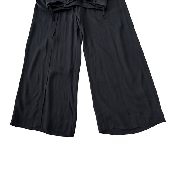Ulla Johnson Alandra Wide Leg Pants Raven Black Size 4 NWT $425 - Picture 10 of 16
